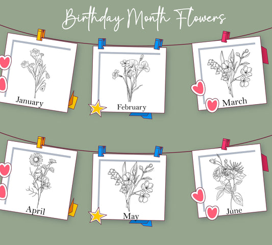 Birth Flower Letters To My Granddaughter As I watch you grow Grandma – view 2
