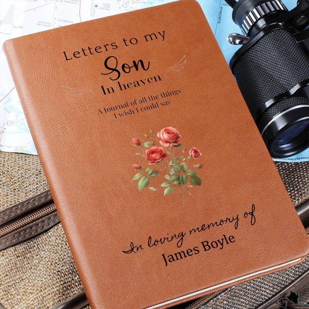 Son in heaven memorial journal letters to my son remembrance gift – view 10