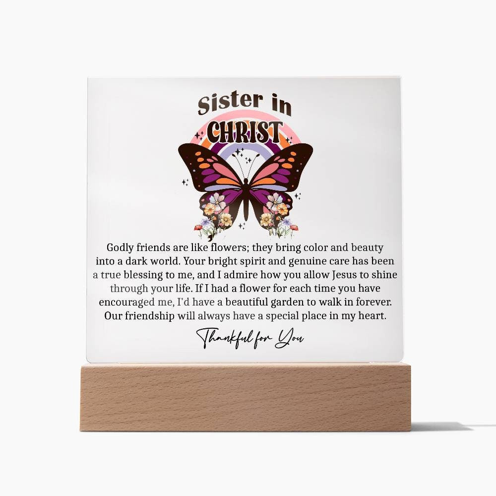 Sister in Christ Christian Friendship Gift Christian Birthday Gift – view 10