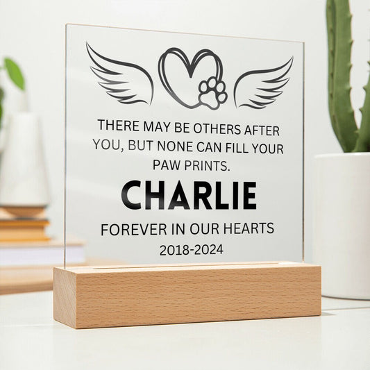 Pet Memorial Plaque Sympathy Gift for Pet Loss Remembrance – view 2
