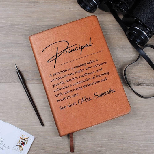 Personalized Principal Definition Journal – Gift for School Principal – view 2