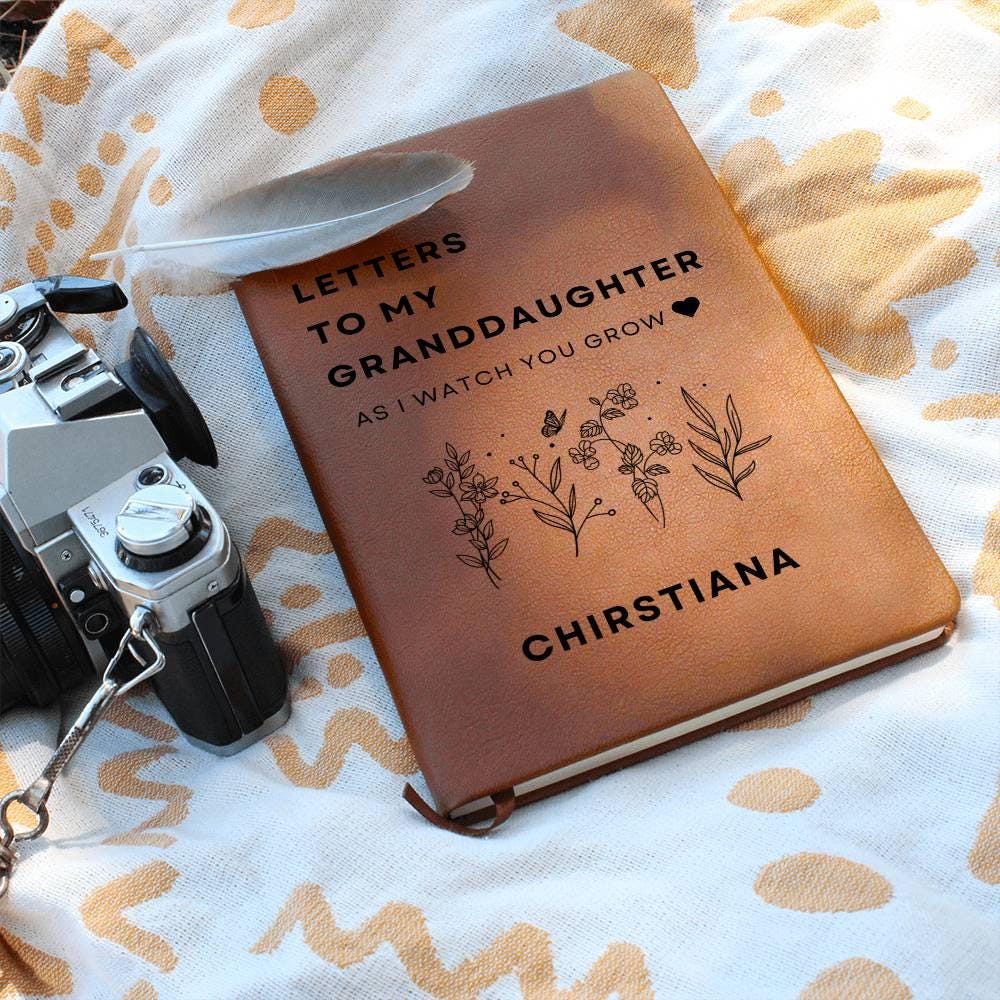 Letters to My Granddaughter Leather Journal – Granddaughter Gifts – view 10