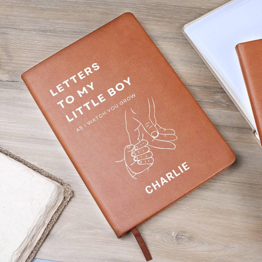 Custom Leather Journal Letters to my Little Boy As I watch you grow – view 10