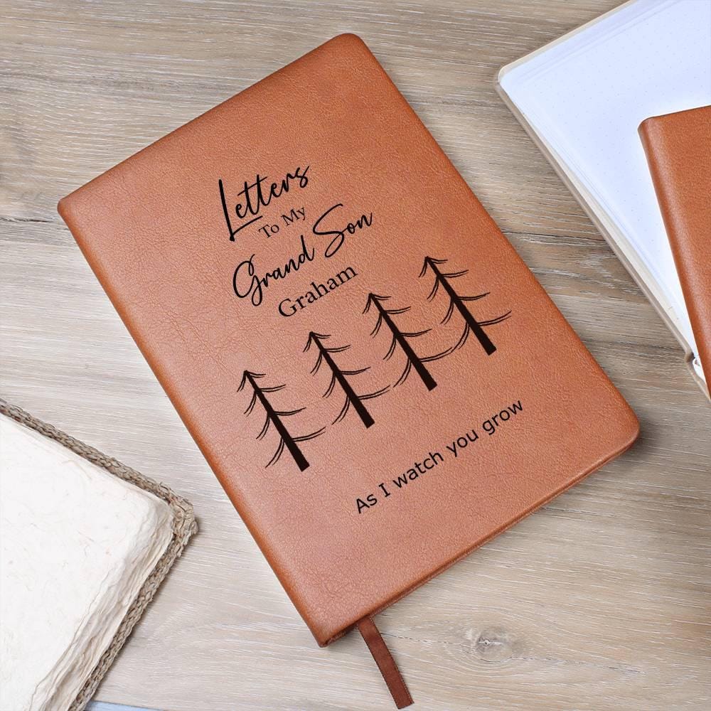Letters to my Grandson Personalized Keepsake Journal – Grandkids Gifts – view 10