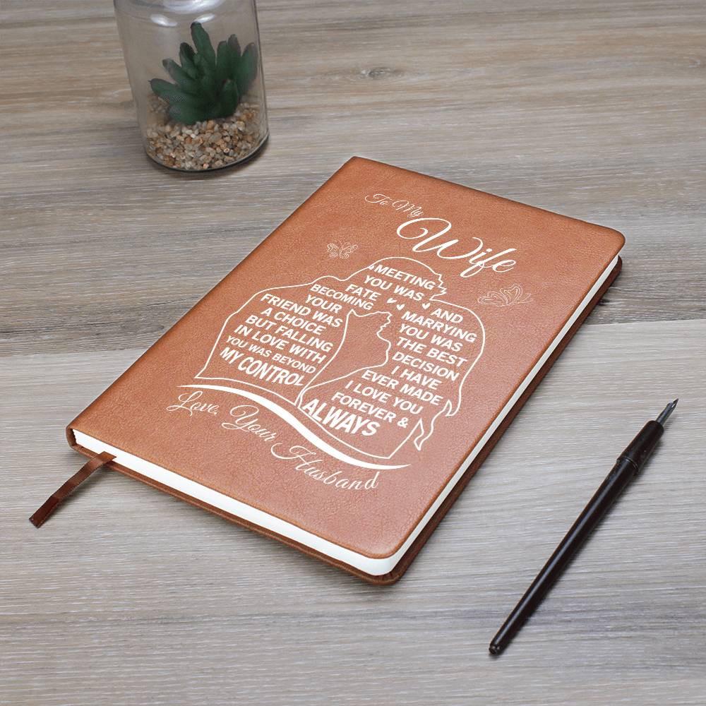 Personalized Wife Journal – Gift for Wife – view 10