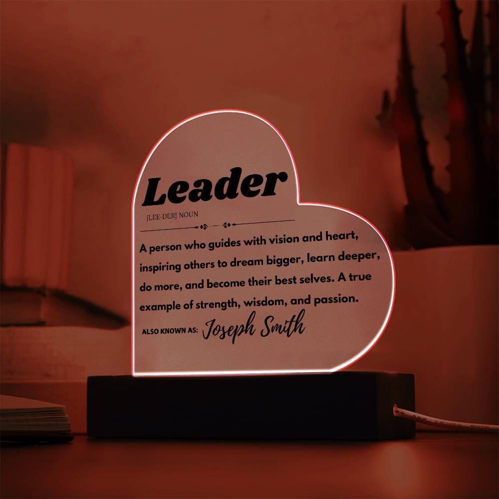 Custom Leader Definition Plaque – Personalized Gift For Boss – view 10