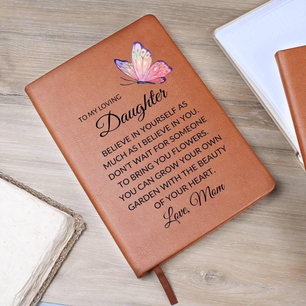 Daughter Butterfly Personalized Journal Gift from Mom – view 10