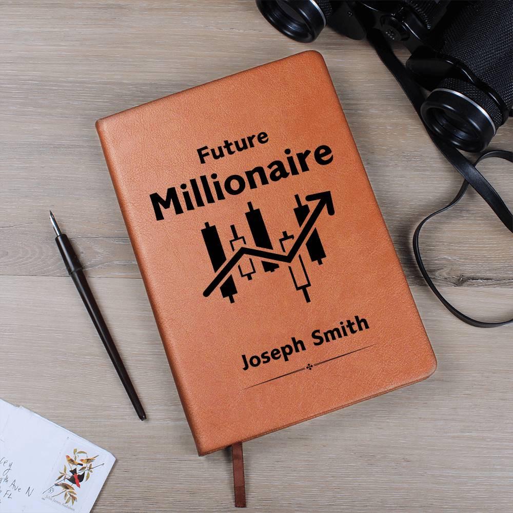 Personalized Future Millionaire’s Trading Journal – Day Trader Gift – view 10