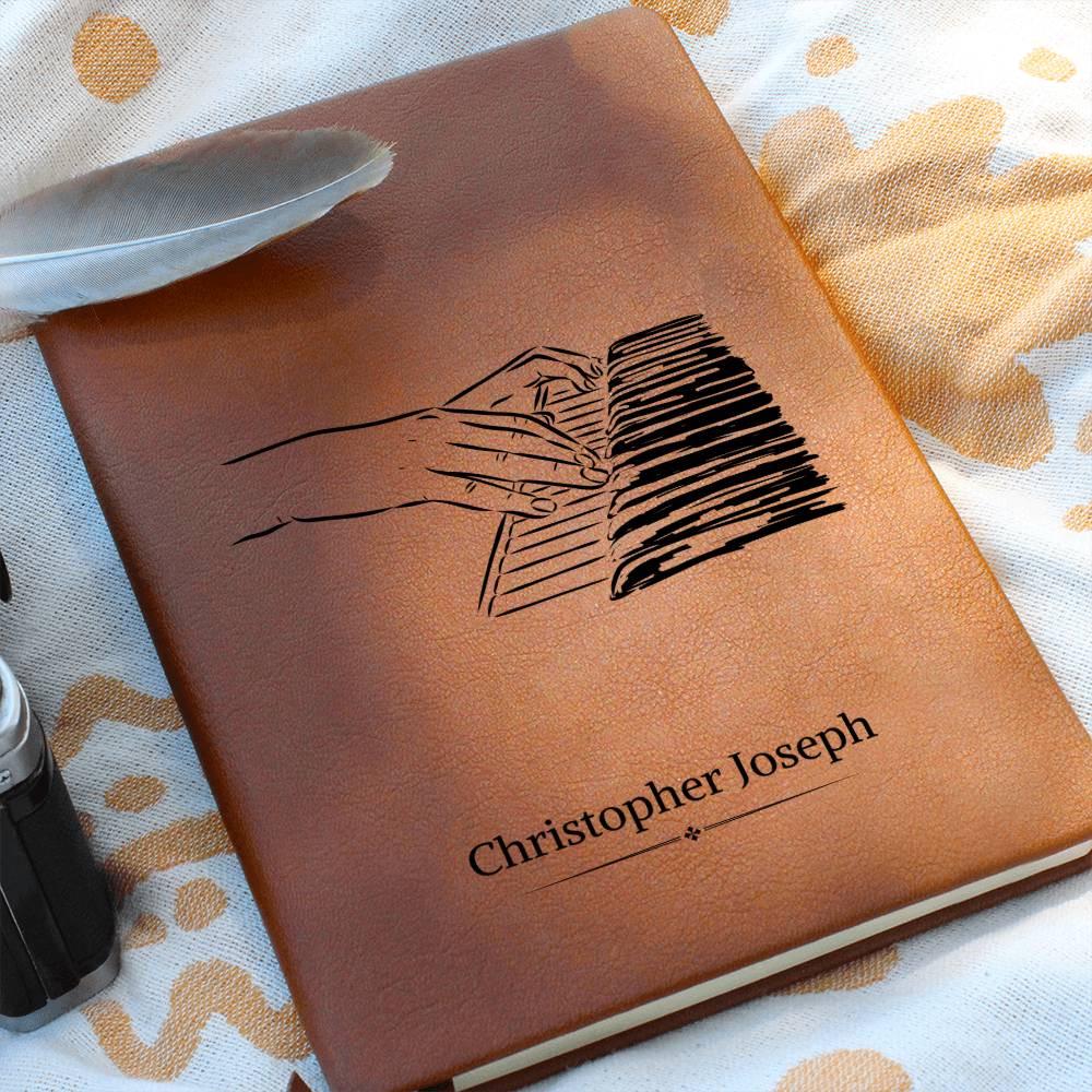 Personalized Piano Lyric Journal, Songwriters Notebook, Musician Gift, Lyrical Writer Writing Journal, Songwriting Diary, Piano Teacher gift