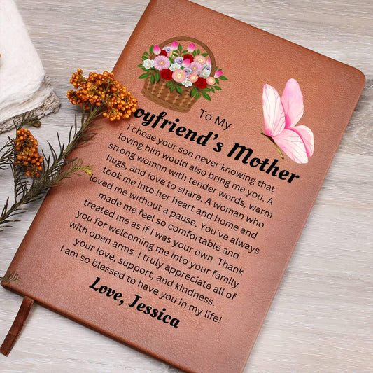 Personalized Gift for Boyfriends Mom – Future Mother-in-Law Journal – view 2