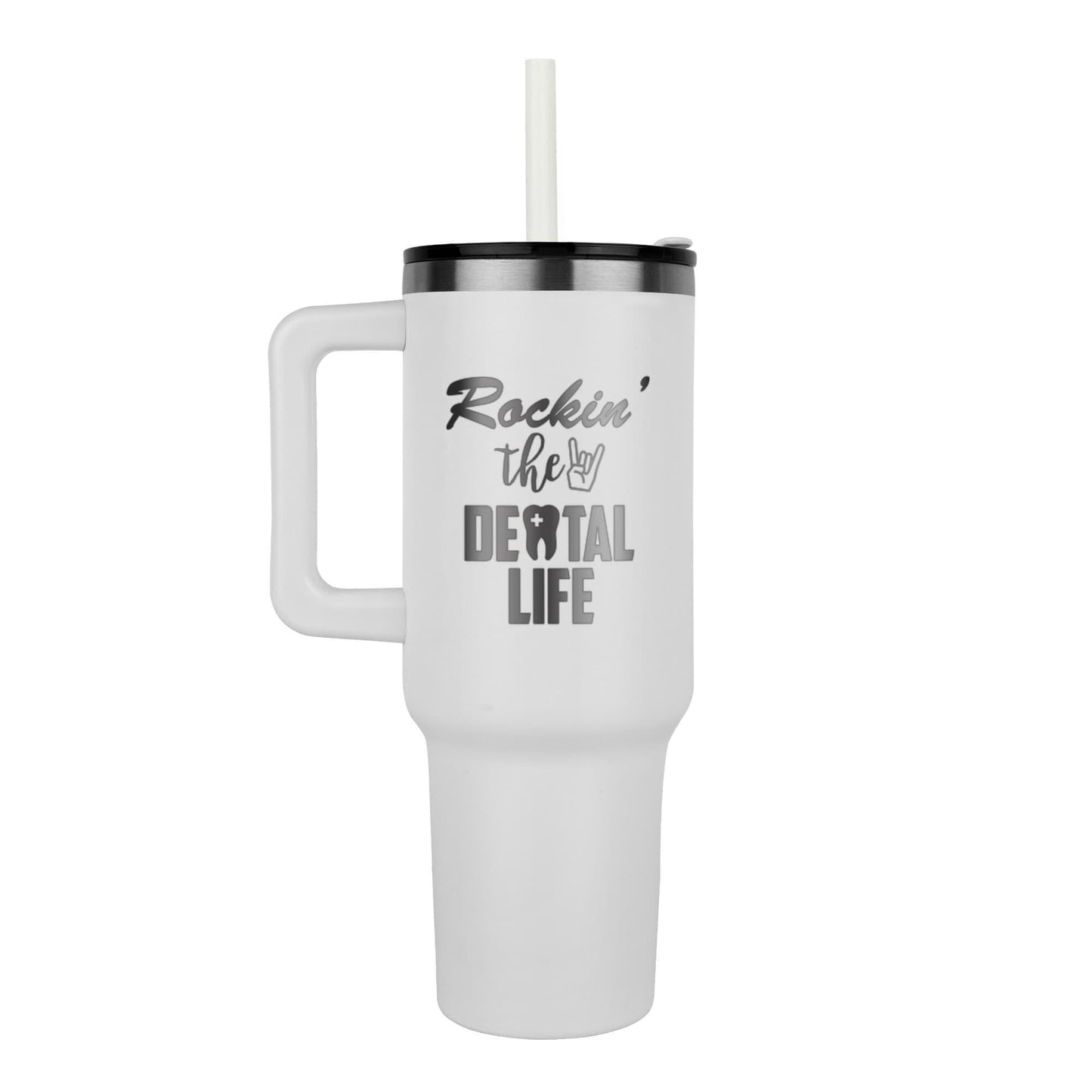 Dental Life 40 oz Leaser Engraved Tumbler – Gifts for Dentist – view 10