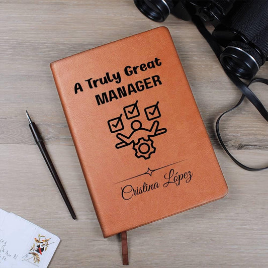 Manager Gift Personalized Journal – Gift for Boss – view 2