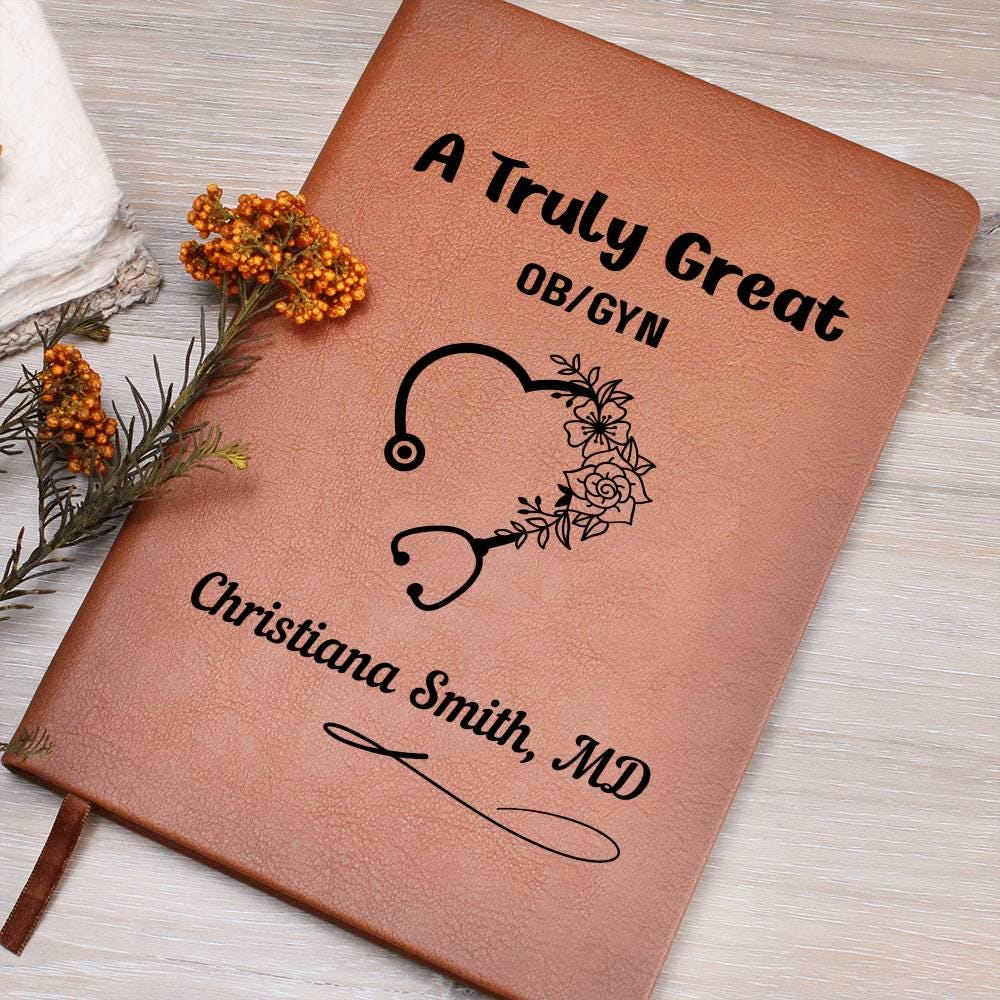 OBGYN Gift Personalized Journal – Gift for Gynecologists – view 10
