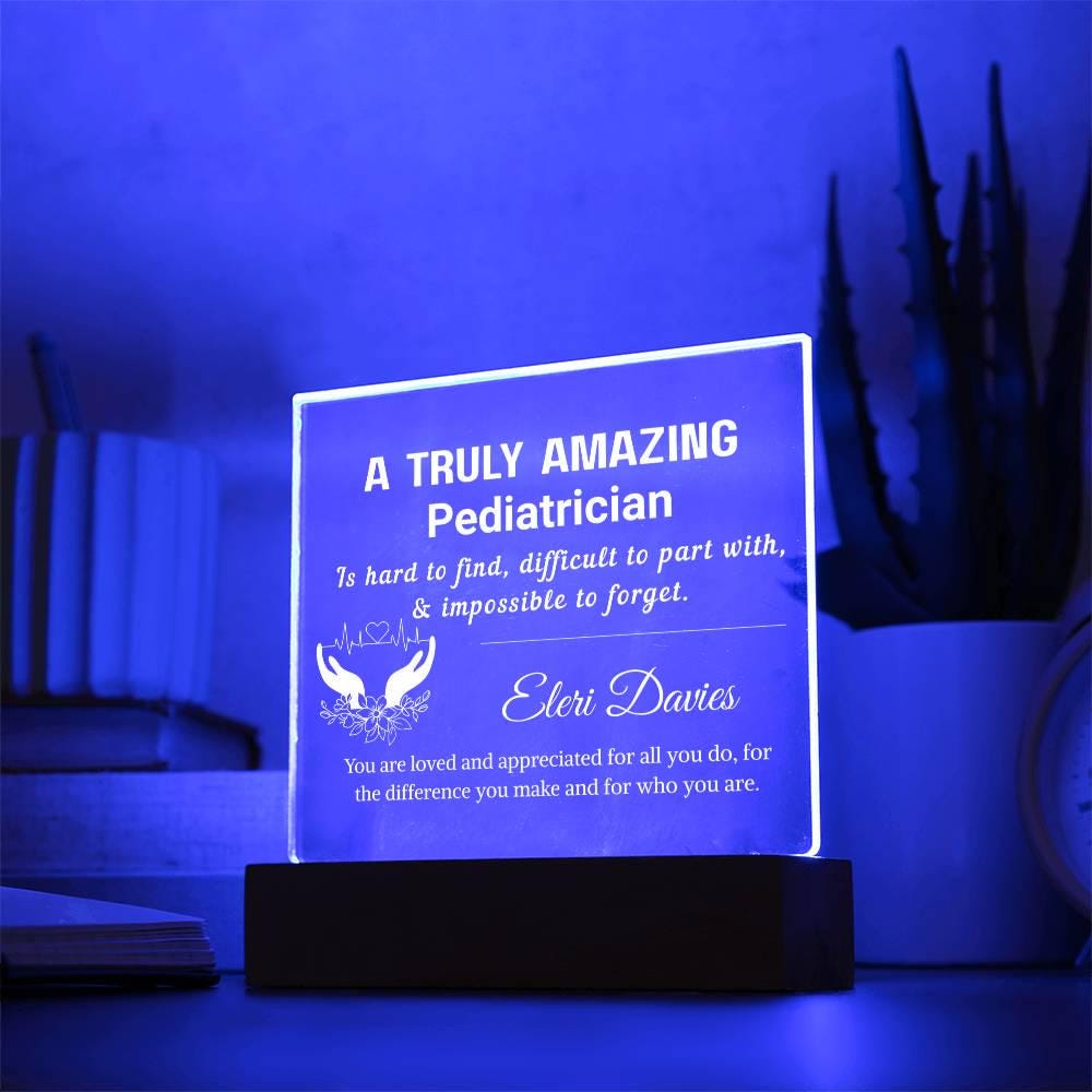 Pediatrician Gift Personalized Plaque – Gift for Baby Doctor – view 10