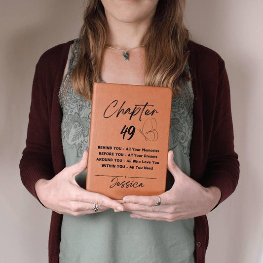 Chapter 49th Birthday Journal – Personalized Birthday Gift – view 2