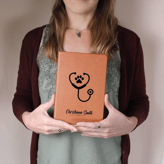 Veterinarian Doctor Journal - Personalized Veterinary Gift – Vet Notes – view 2