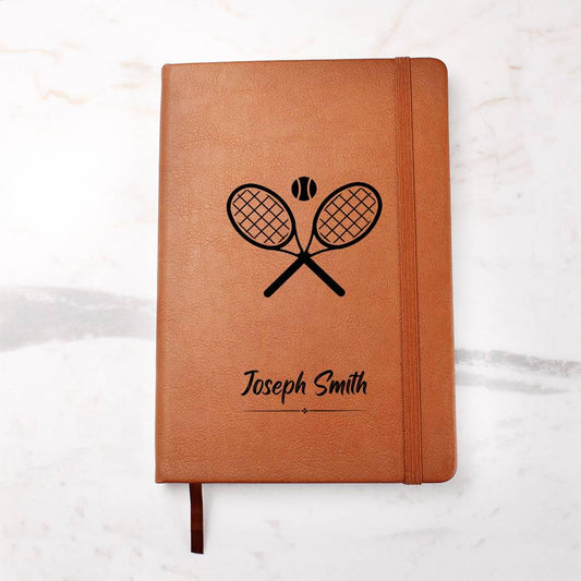 Personalized Tennis Notebook – Gift for Tennis Player – Tennis Mom – view 2