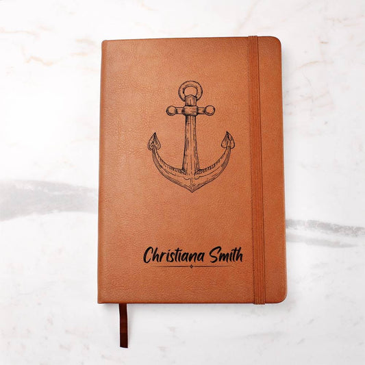 Personalized Sailor Journal – Custom Boat Journal – Gift for Sailor – view 2