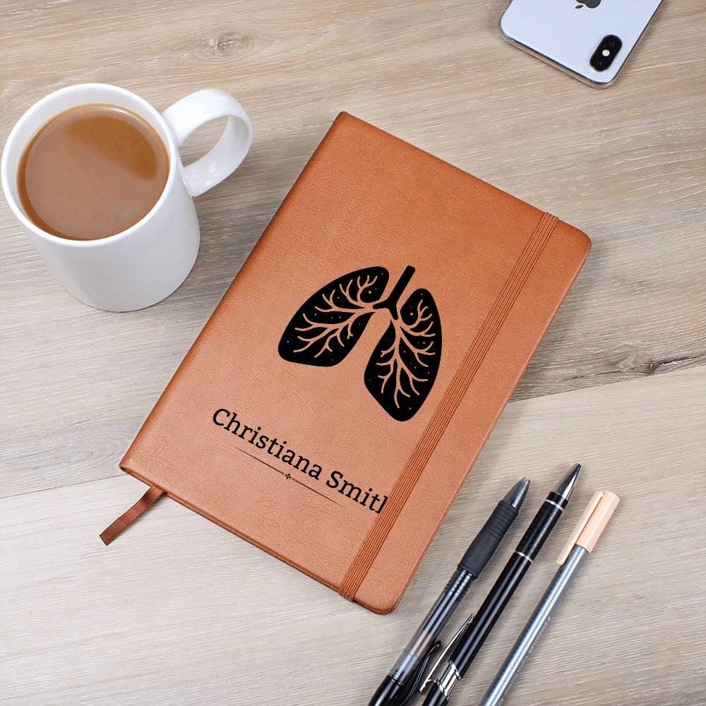 Personalized Respiratory Therapist Journal – Custom RT Notebook Gift – view 10