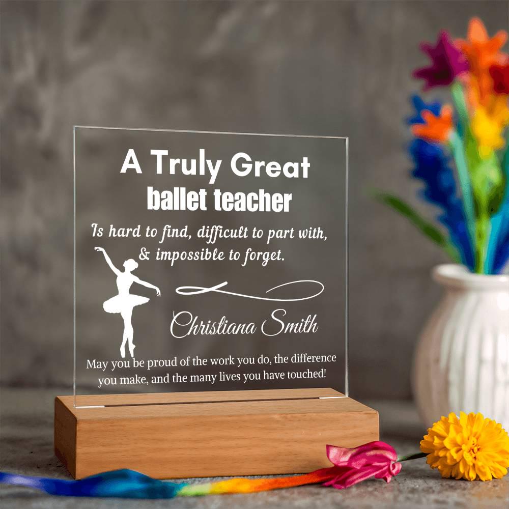Personalized Ballet Teacher Gift – Christmas Gift – view 10