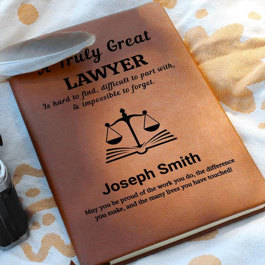 Personalized Lawyer Gift – Law Student or Law School Graduation Gift – view 2