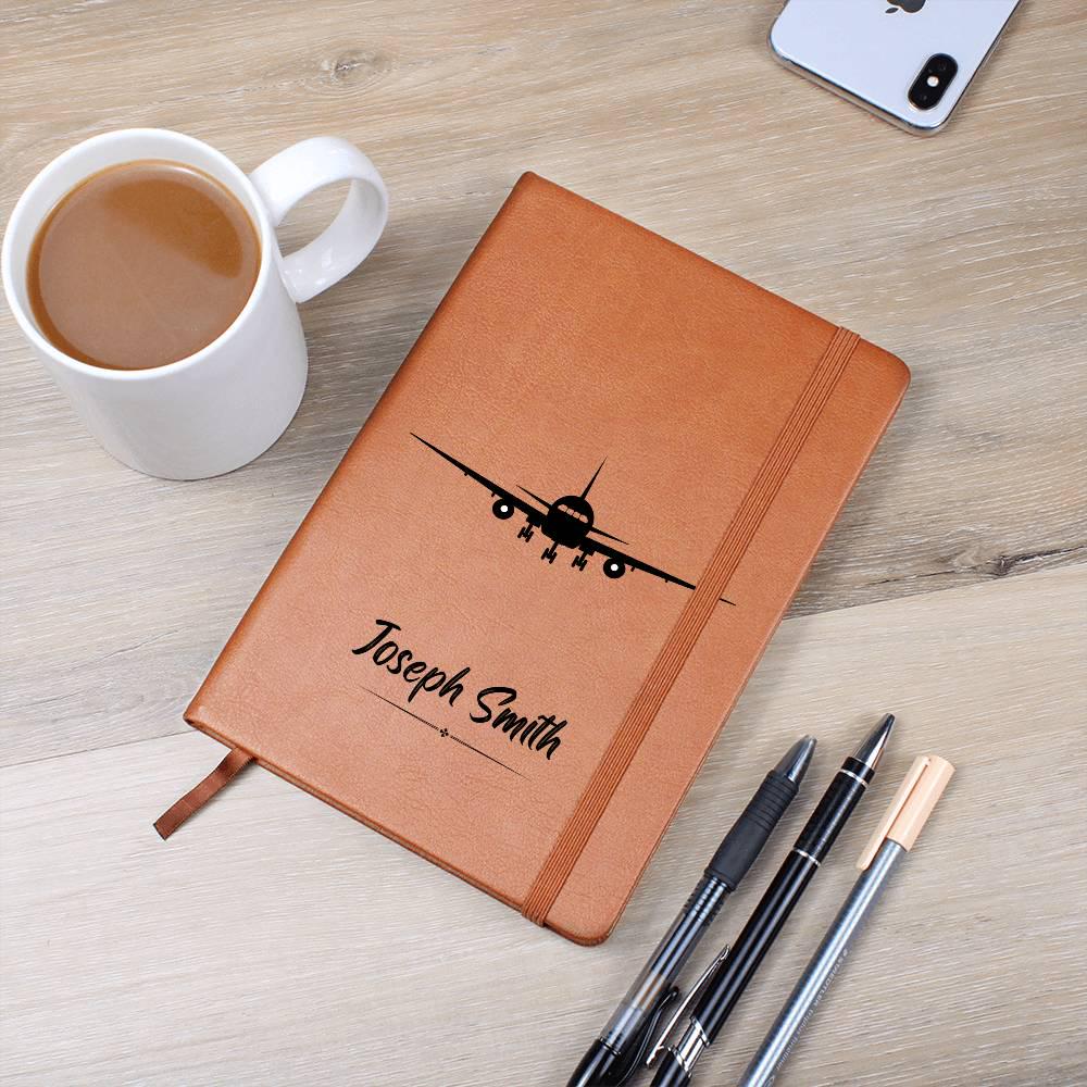 Aviation Journal Personalized Gift for Pilot – Pilot Gifts for men – view 10
