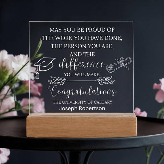 Personalized Graduation Gift – High School Grad Gift – view 2