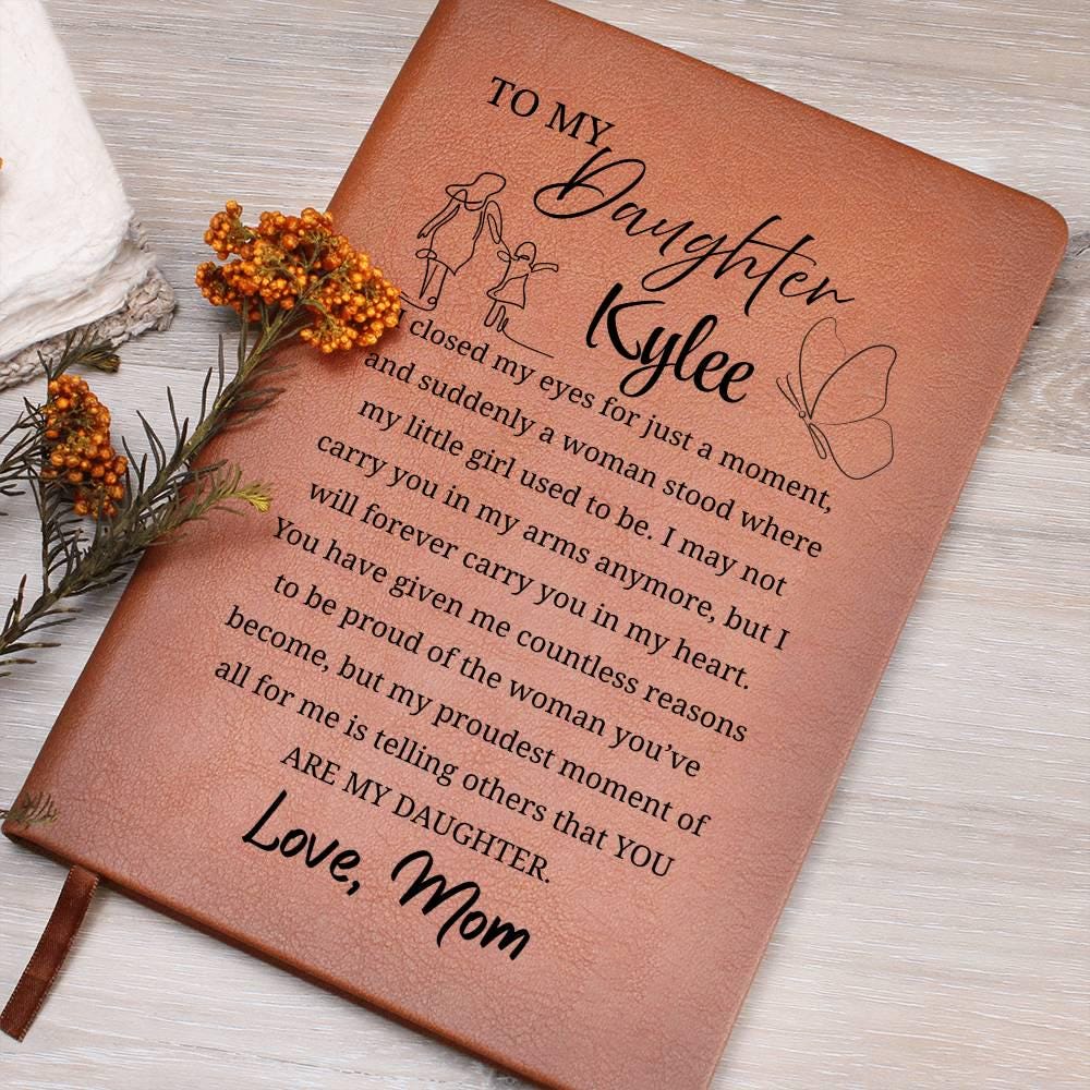 To My Daughter Personalized Journal – Daughter Gift from Mom – view 9