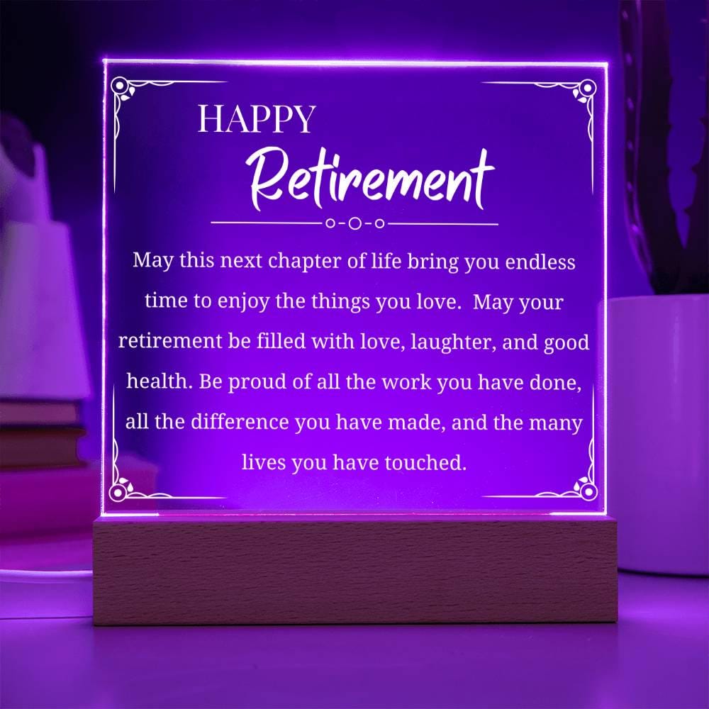 Personalized Retirement Gift – Gift for Retiring Men – view 10