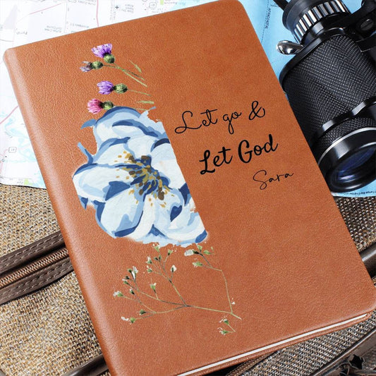 Personalized Prayer Journal - Floral Christian journal