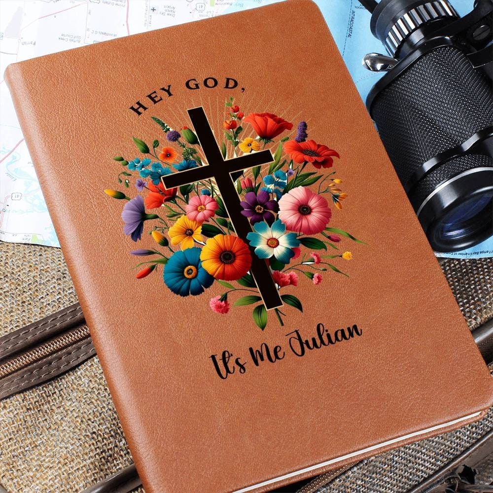 Personalized Floral Christian Journal, Custom Prayer Journal Christian Gift Religious Journal Faith Gifts Prayer Journal for Women