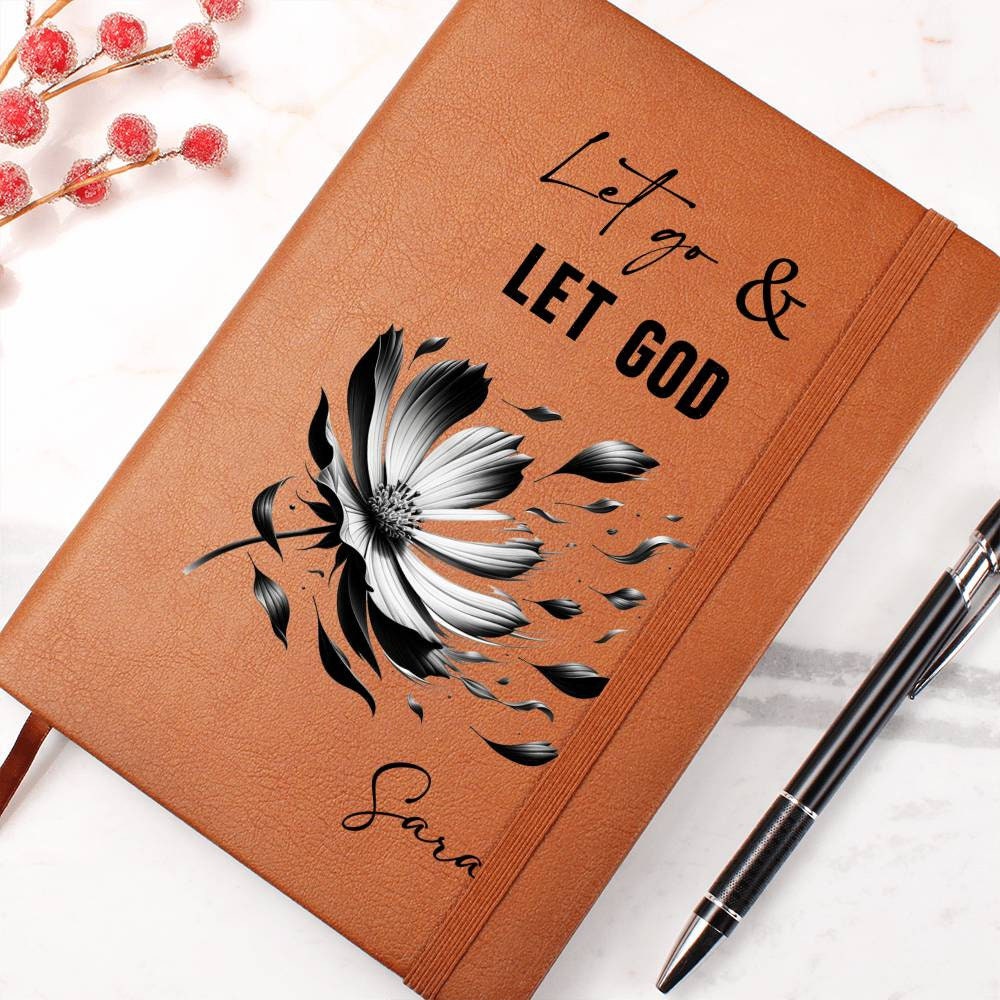 Personalized Prayer Journal - Floral Christian Faith Gift, Religious Journal for Women, Christian Inspired Faith Gifts, Customized S