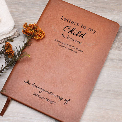 Baby Loss Memorial Personalized Journal – Miscarry Infant Loss Gifts