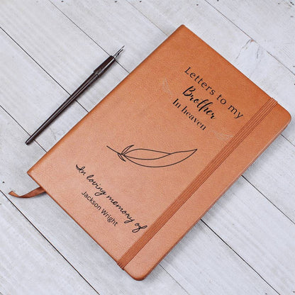 Loss Of Brother Grief Journal Memorial gift Brother – view 7