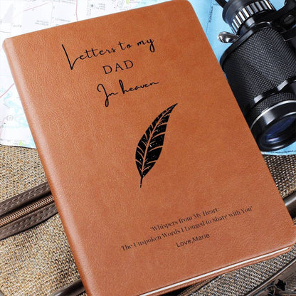 Letters to my Dad in heaven Loss of Father Grief Journal Dad Memorial – view 8