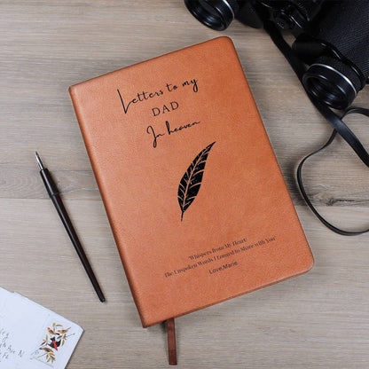 Letters to my Dad in heaven Loss of Father Grief Journal Dad Memorial – view 5