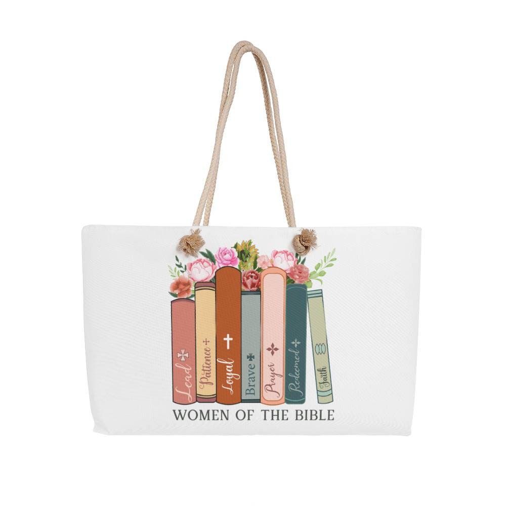 Women of the bible Christian Tote bag, Bible tote, Gifts for Christian women, girls Christian tote bag, Bible study, Bible Bag, Jesus Tote B