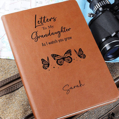 Letters to my Granddaughter Personalized Leather Journal Keepsake – view 9