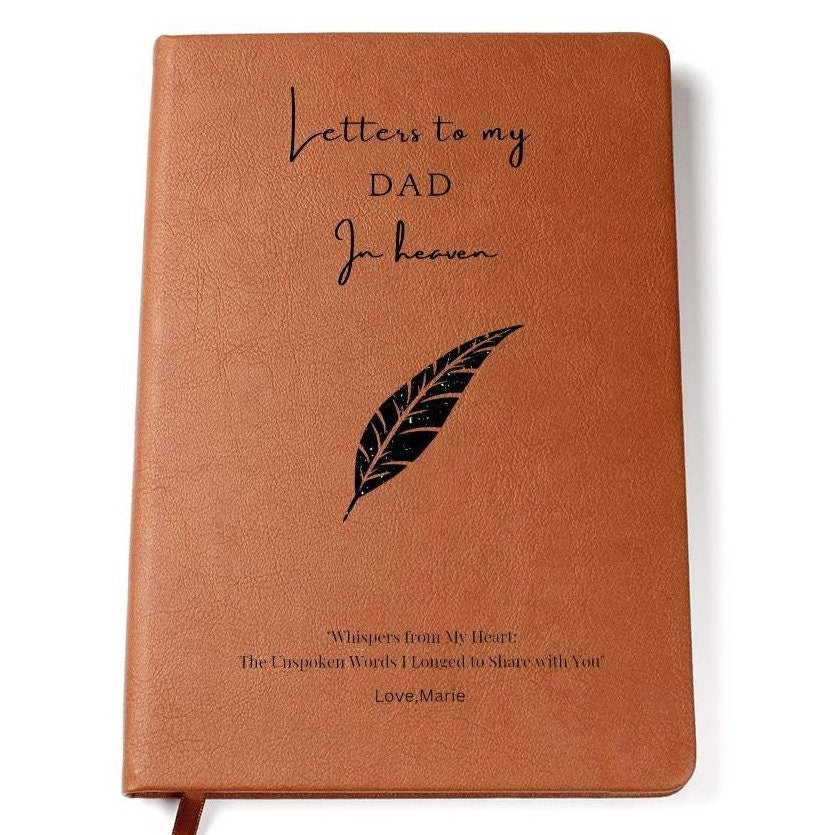 Letters to my Dad in heaven Loss of Father Grief Journal Dad Memorial Gift ideas for Dad Remembrance journal Dad in heaven loss of Dad gift