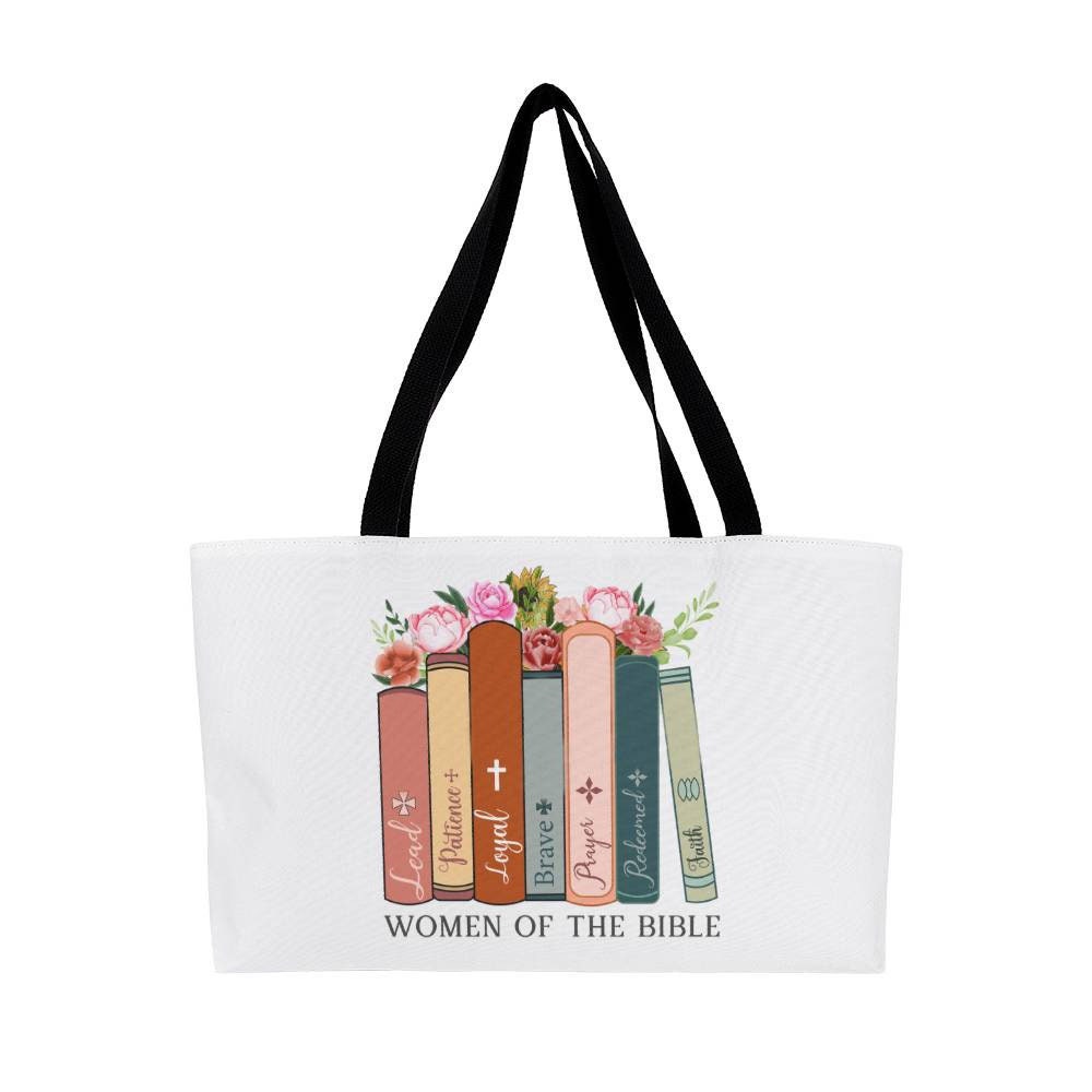 Women of the bible Christian Tote bag, Bible tote, Gifts for Christian women, girls Christian tote bag, Bible study, Bible Bag, Jesus Tote B