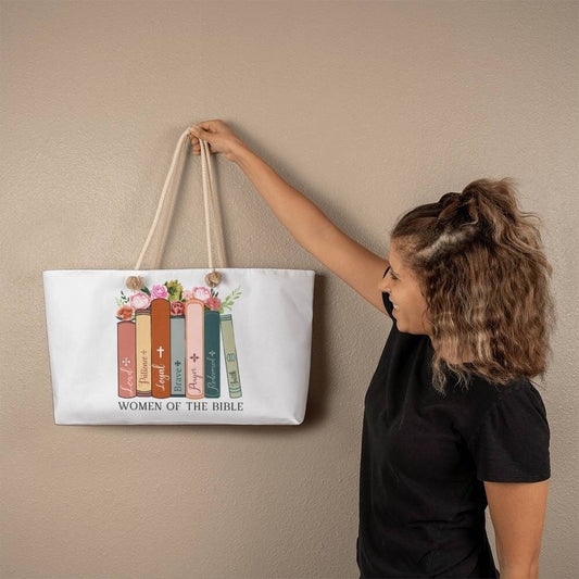 Women of the bible Christian Tote bag, Bible tote, Gifts for Christian women, girls Christian tote bag, Bible study, Bible Bag, Jesus Tote B