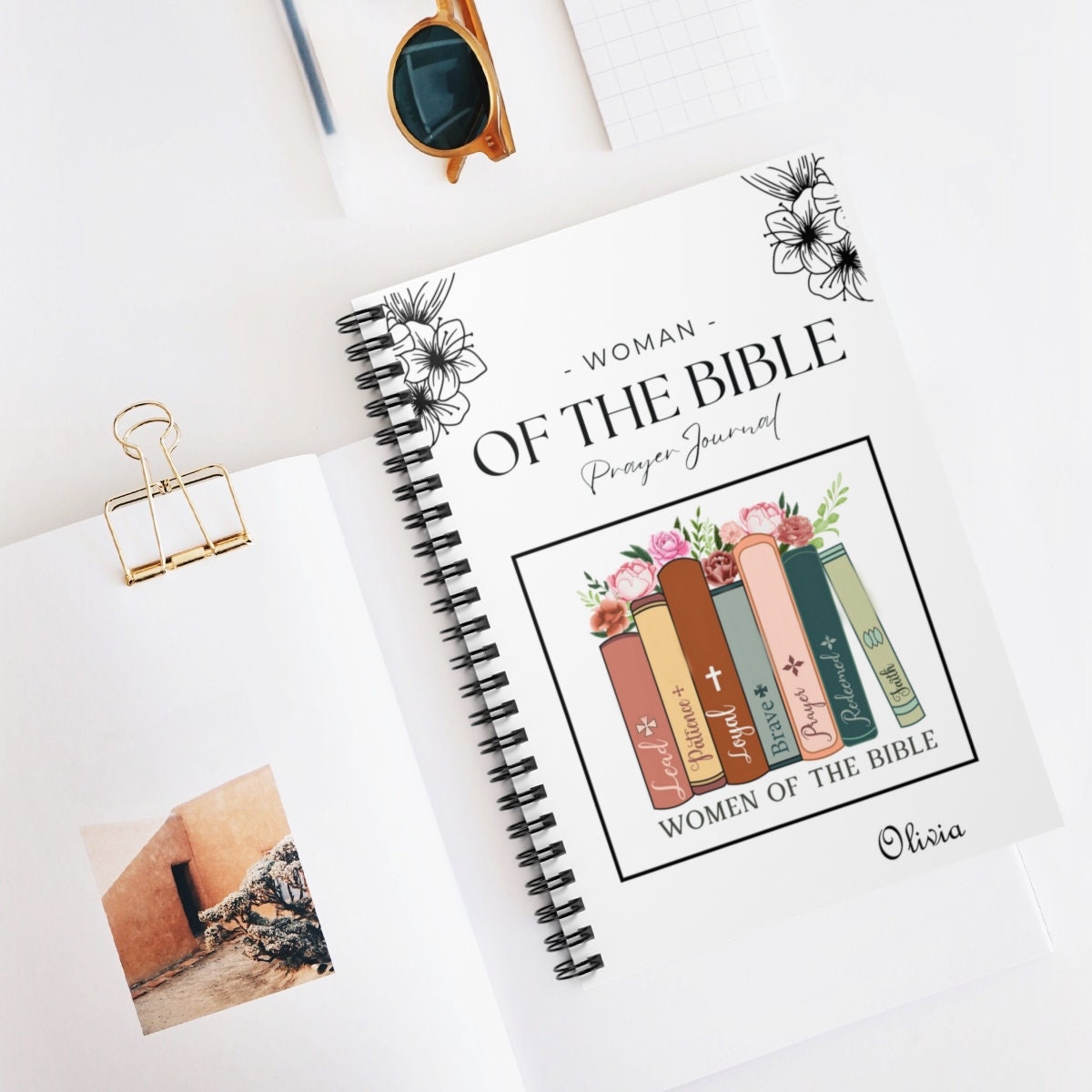 Women of the Bible, Prayer Journal for women, Christian Gift, faith notebook, Faith Gifts, Christian mom gift, girls Christian gift