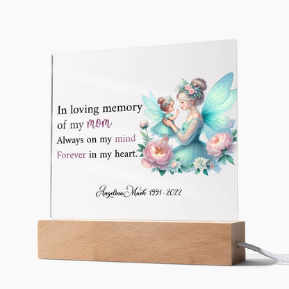 Loss of Mom Gifts Memorial Gift Acrylic Plaque – view 6
