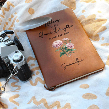 Letters To My Granddaughter Journal- Personalized Message Journal – view 6