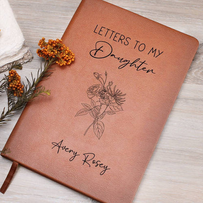 Personalizable Journal Letters to My Daughter – mother daughter gift