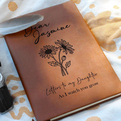 Letters to My Daughter As I watch you grow personalized journal – view 5