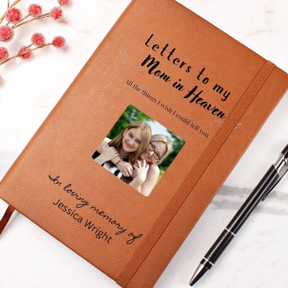 Customizable Letters to My Mom in heaven Journal, Mom in Heaven, loss of Mother gift, Remembrance Gift, condolence gift, Grief Journal