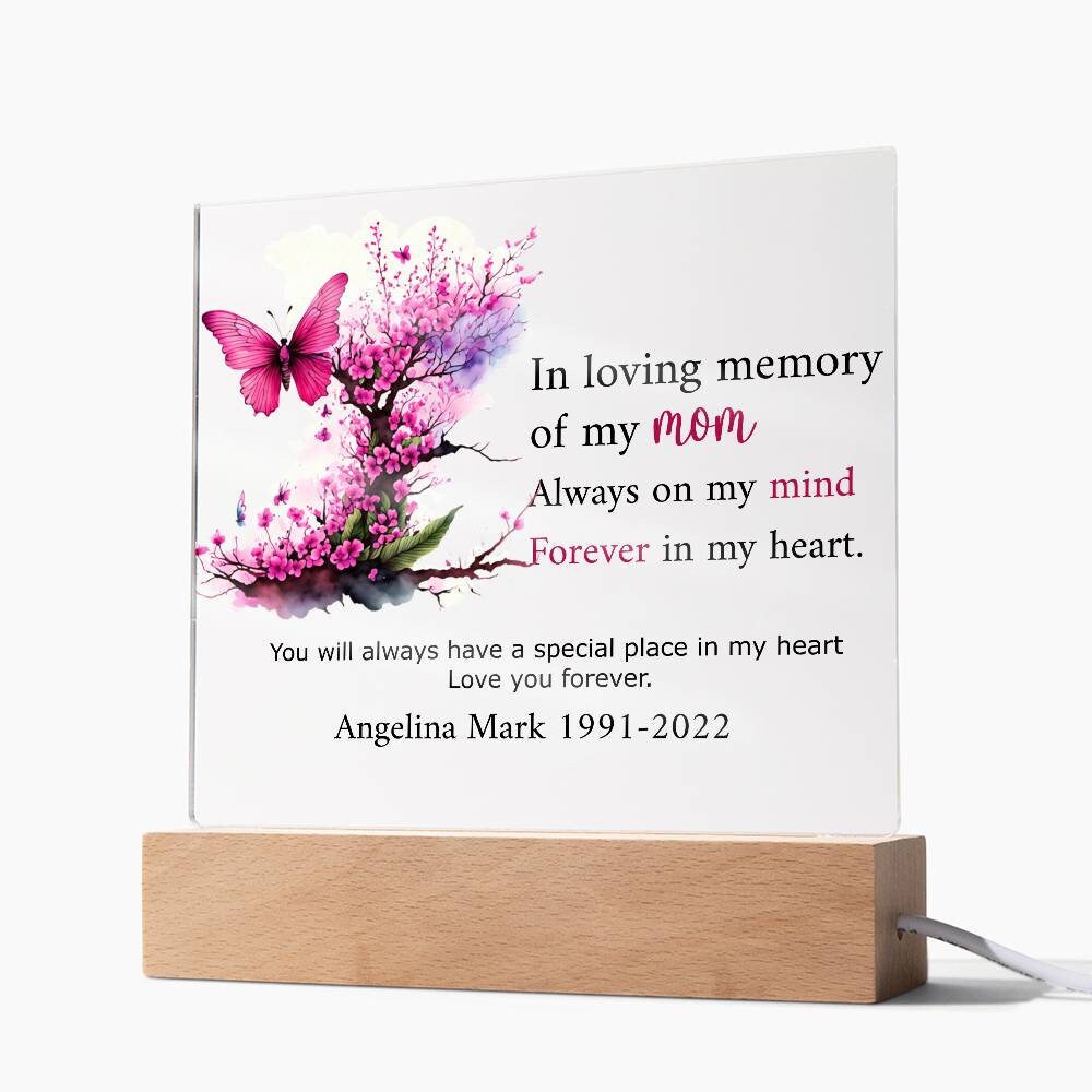 Loss of Mom Memorial Gift – Mothers Day Gifts – view 2