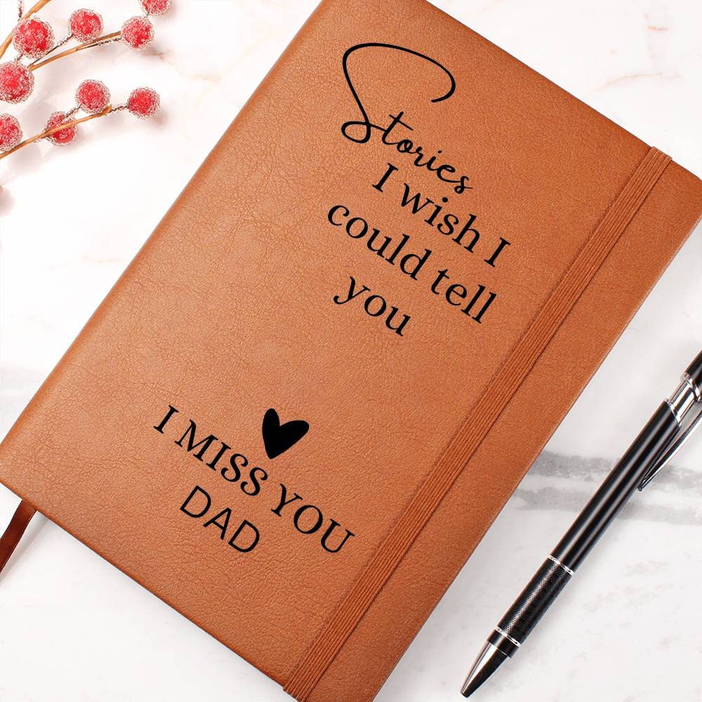 Dad memorial Journal Stories I wish I could tell you – view 7
