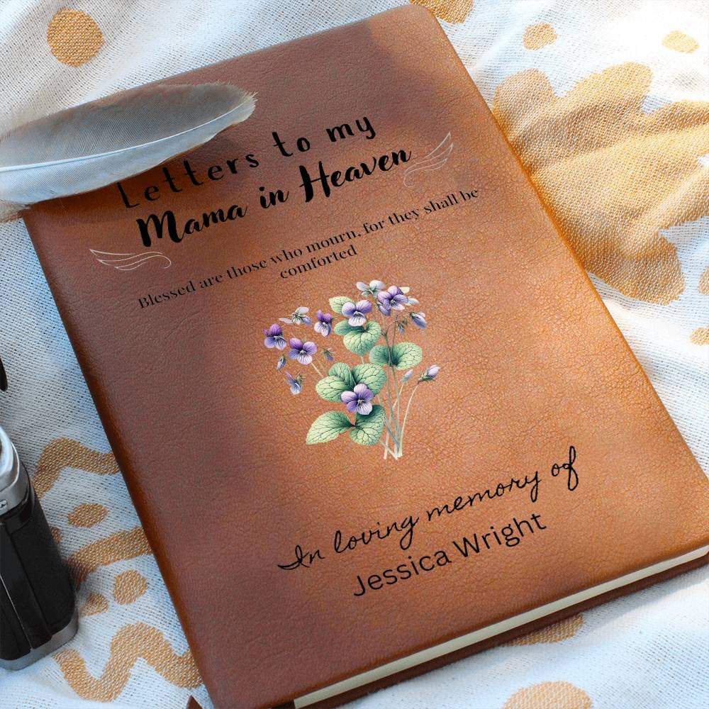 Letters to my mom in heaven grief journal – mother remembrance gift – view 4